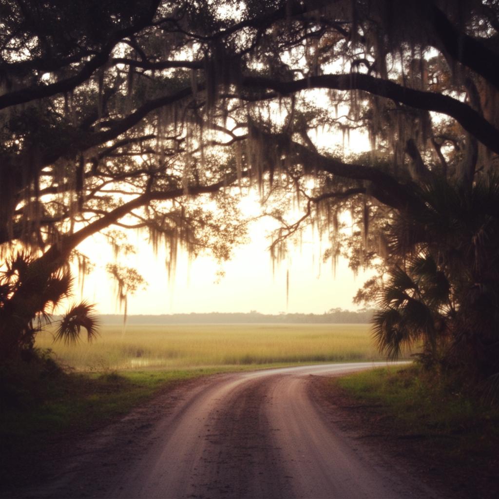 South Carolina lowcountry landscape